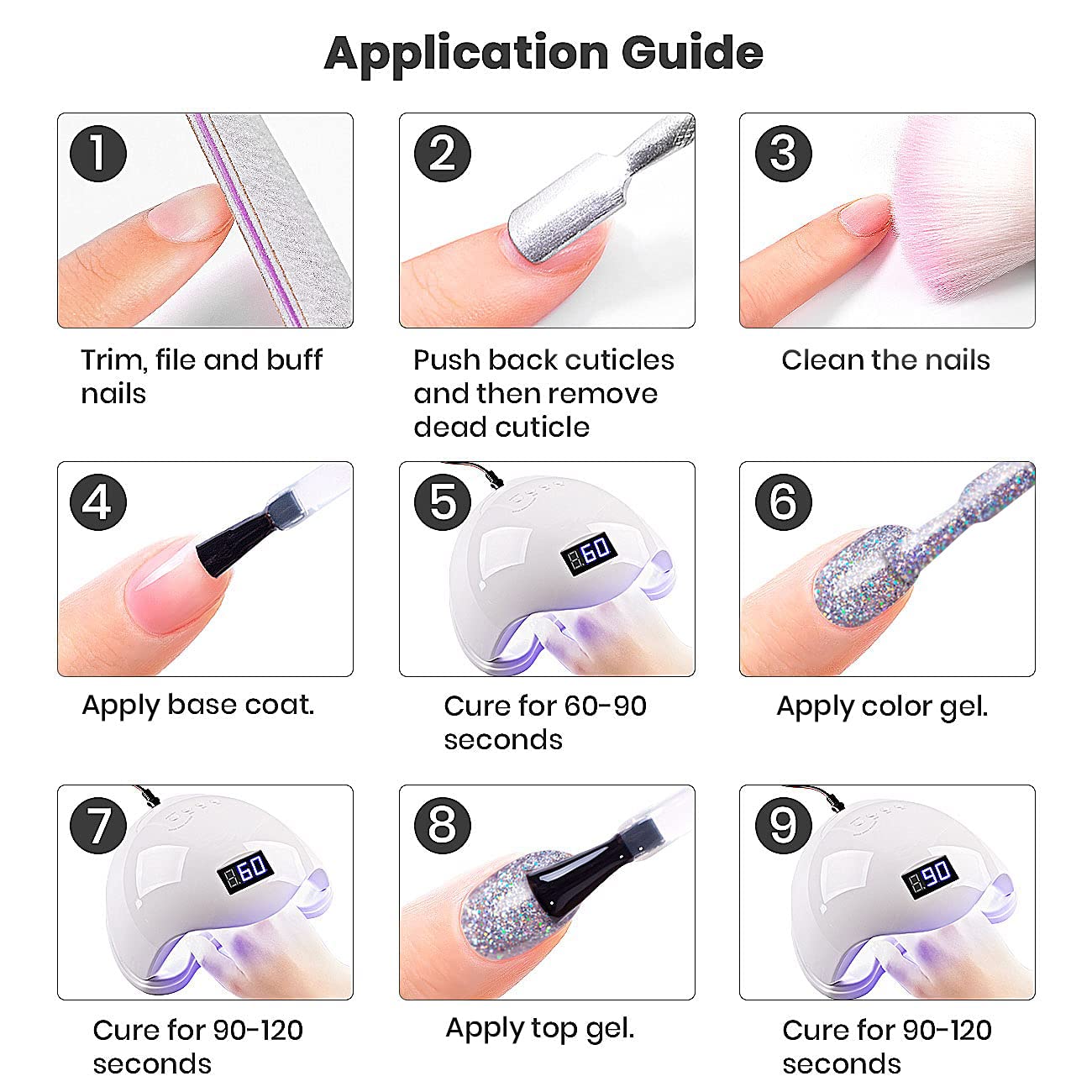 RARJSM Glitter Gel Nail Polish - Chunky Rose Pink Shimmer Iridescent Gel Polish 15ml Holographic Rainbow Effect Soak off Led UV Curing Required High Pigments for Home Salon Manicure Nail Art