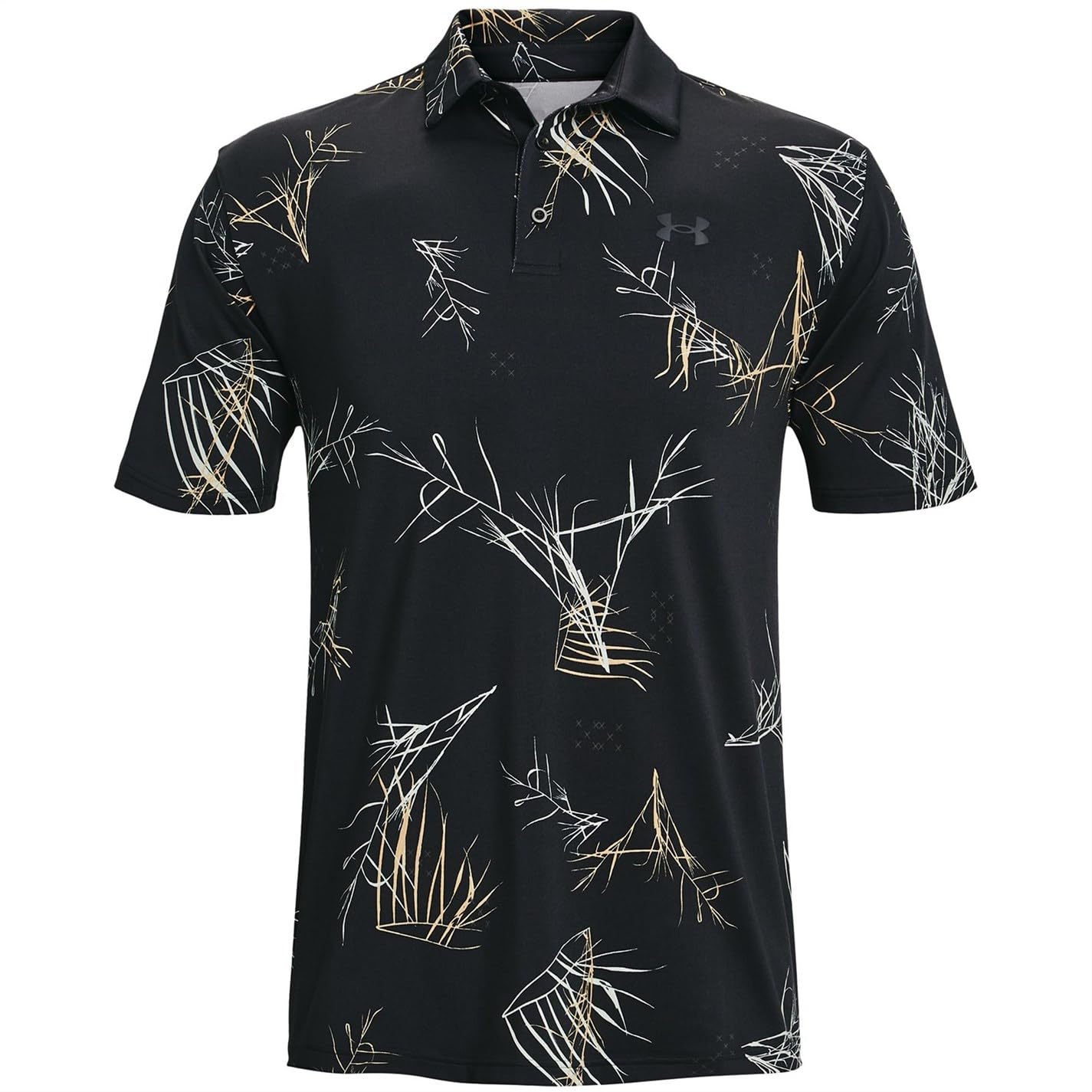 Under Armour Mens Playoff 2.0 Golf Polo, (052) Black / / Black, X-Small