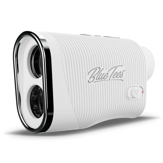Blue Tees Golf Series 3 Max+ Golf Rangefinder with Slope Switch, 1000 Yards Range Finder, 6X Magnification Laser Rangefinder, Slope Measurement, Magnetic Strip, Flag Pole Locking with Pulse Vibration