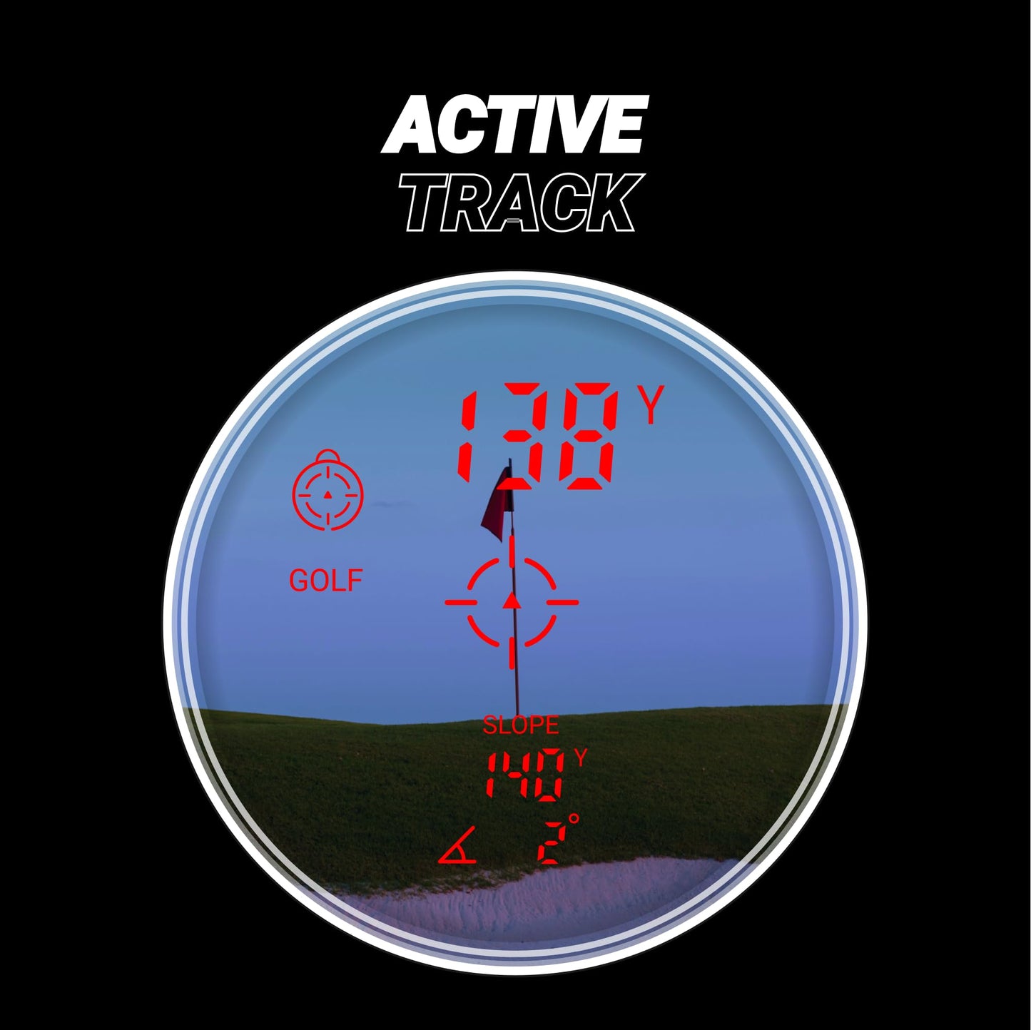 Blue Tees Golf Series 3 Max+ Golf Rangefinder with Slope Switch, 1000 Yards Range Finder, 6X Magnification Laser Rangefinder, Slope Measurement, Magnetic Strip, Flag Pole Locking with Pulse Vibration