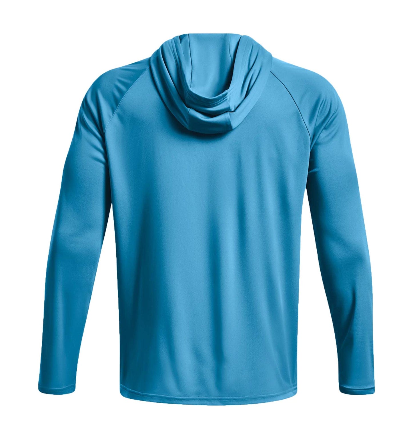 Under Armour Men's Velocity Wordmark Long Sleeve Hoodie (as1, alpha, x_l, regular, regular, Radar Blue/Blue Note 422)