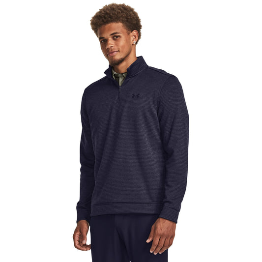 Under Armour Mens Storm SweaterFleece Quarter Zip, (410) Midnight Navy / / Midnight Navy, XX-Large
