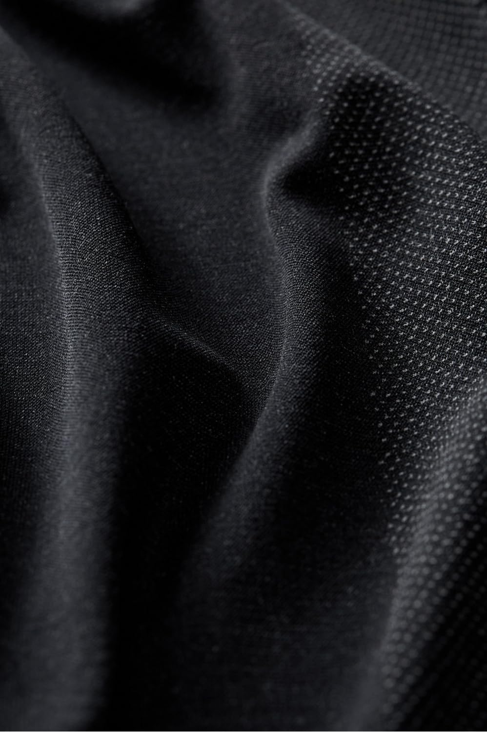 Fabletics Men's The Training Day Long Sleeve Tee, Performance, Running, Workout, Athletic, Active, Gym, Mens Seamless, XXL, Black