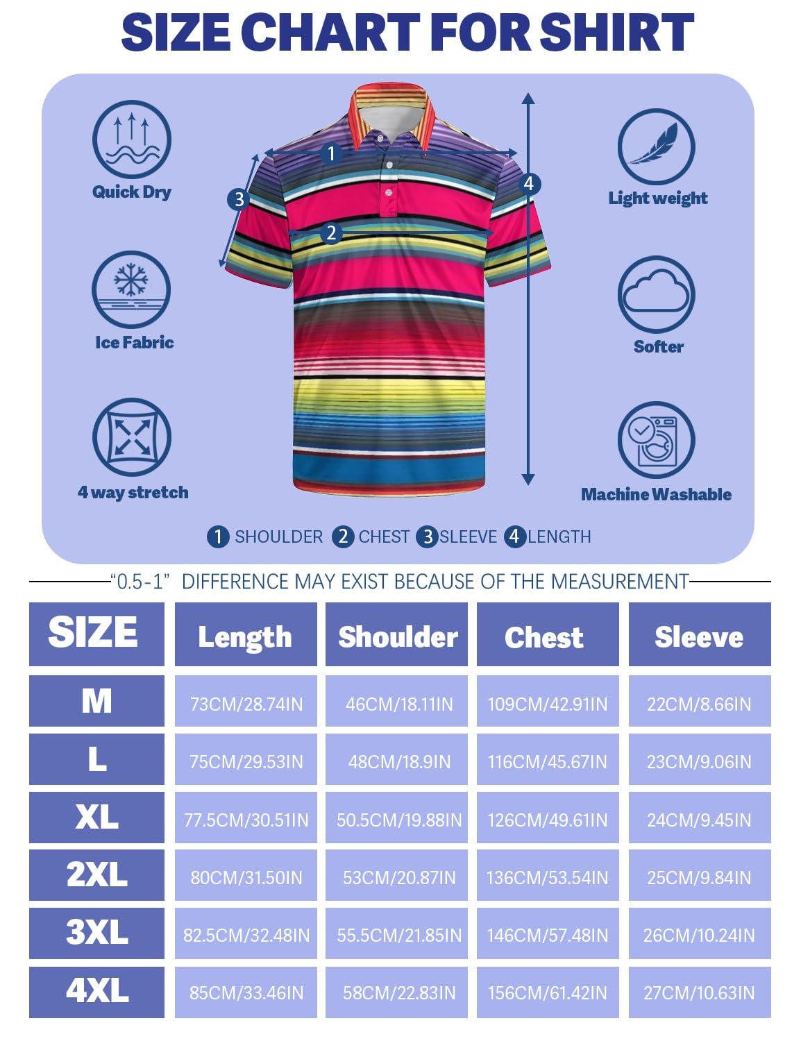 MSCPZH Mens Golf Shirts Mexican Golf Polo Shirts for Men Short Sleeve Polo Shirts Golf Mens Polo Pink