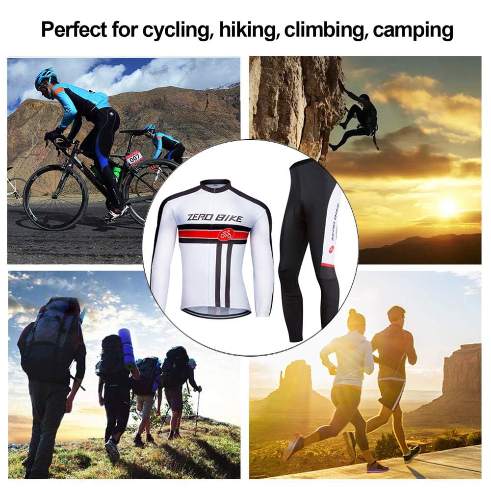 ZEROBIKE® Men's Soft Long Sleeve Breathable Bicycle Cycling Jersey Polyester Clothing Outdoor Sports Fall Autumn
