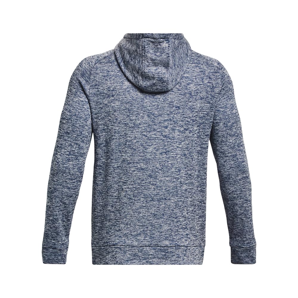 Under Armour Men's Armour Fleece Twist Hoodie, (408) Academy / / White, Large
