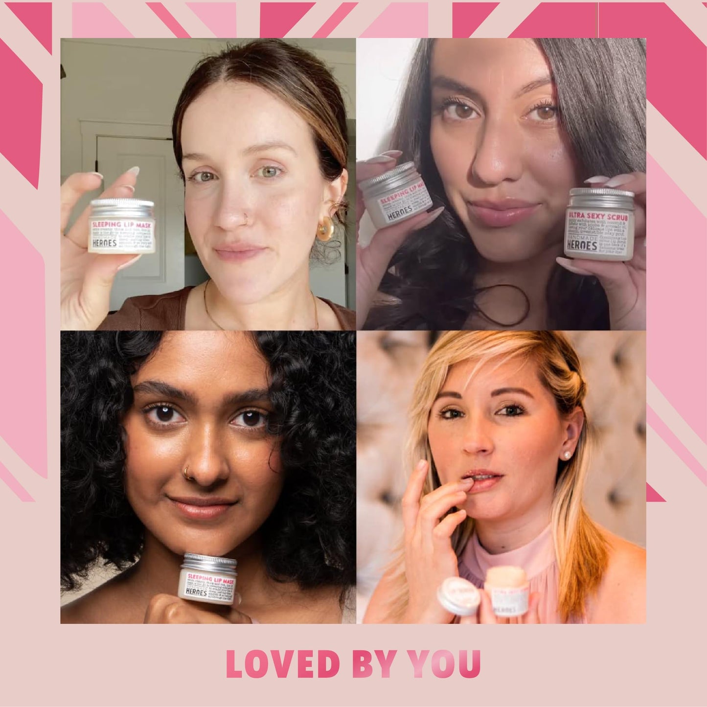 Lip Scrub and Lip Mask Bundle - Clean Beauty Sustainable Skincare Lip Exfoliator and Lip Treatment