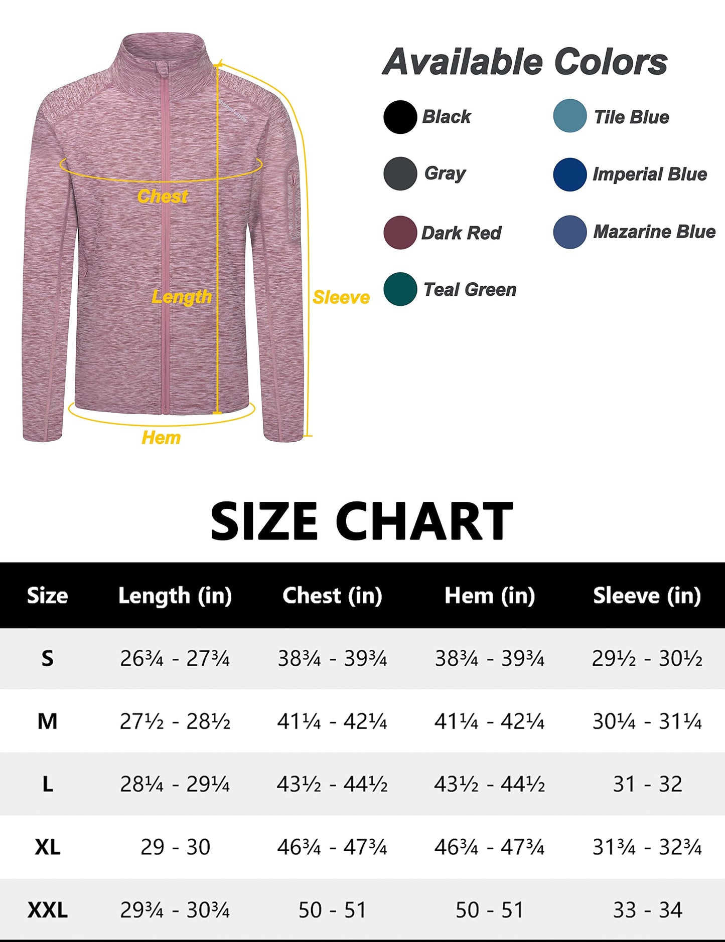 Dasawamedh Men's Running Sport Track Jacket Full Zip Workout Athletic Fitness Jackets for Training Dark Red Heather M