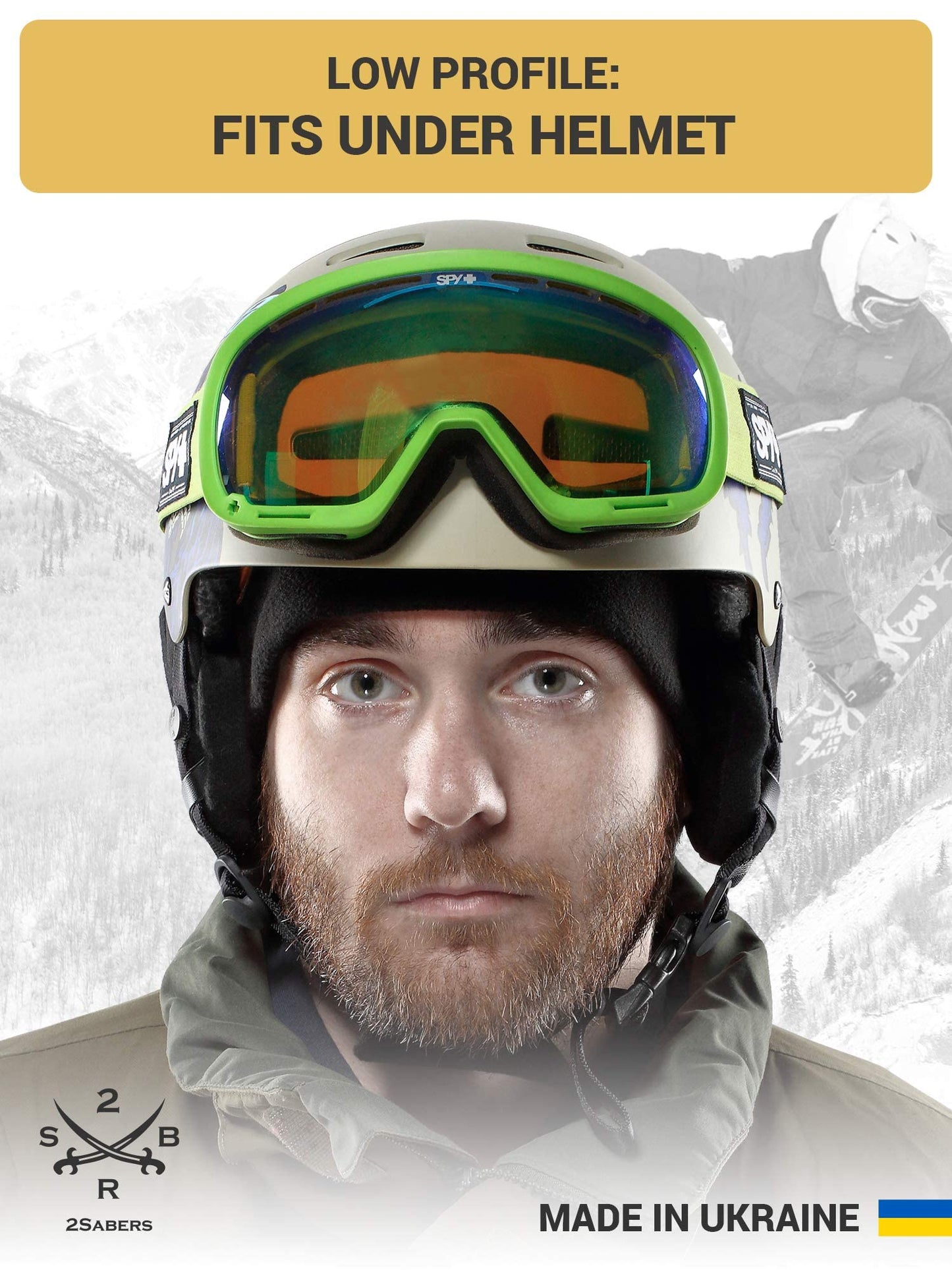 2SBR 2SABERS Fleece Winter Warm Watch Cap - Mens - Army Military Tactical Skull Beanie Hat