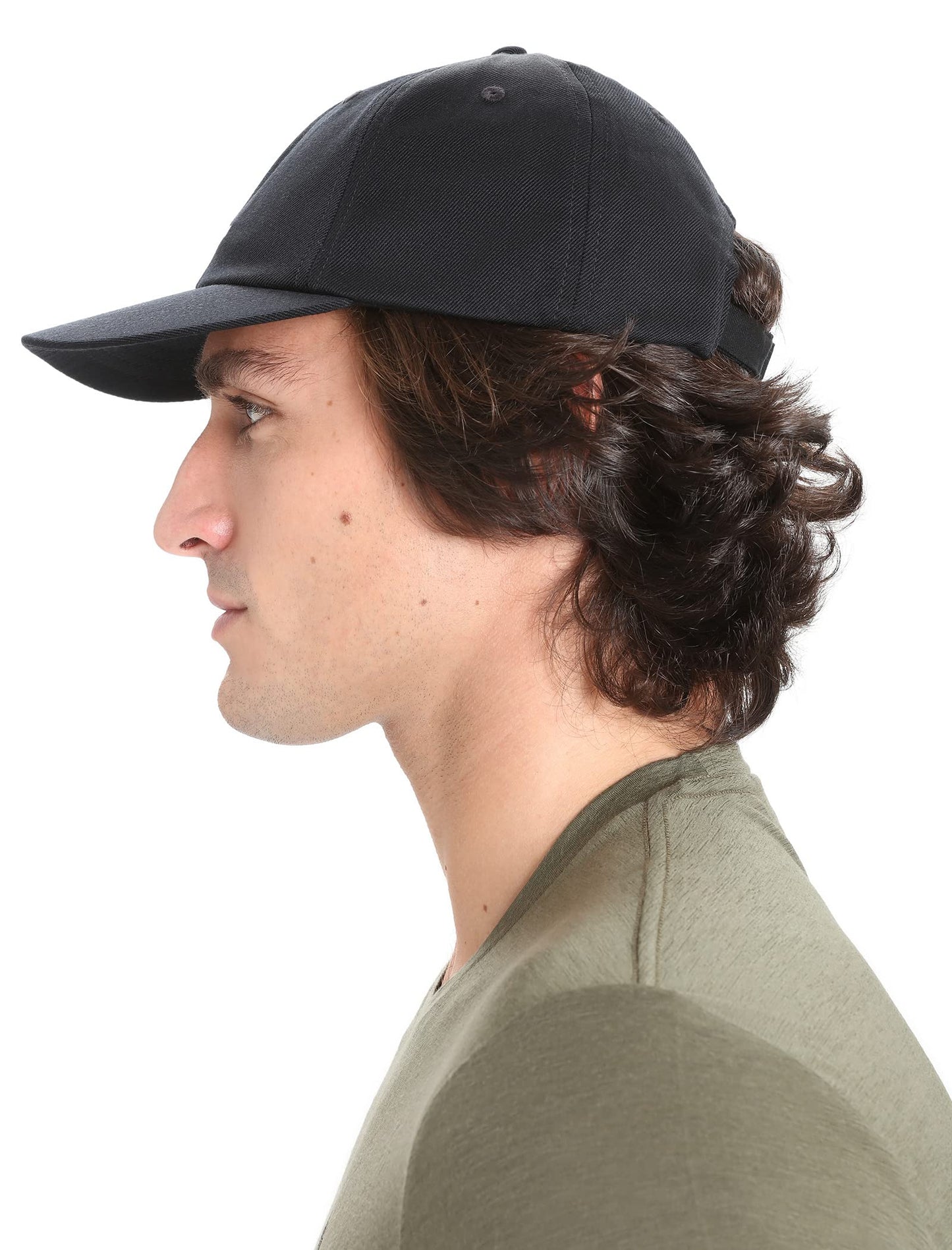Ice Breaker Merino Unisex 6 Panel Hat Black