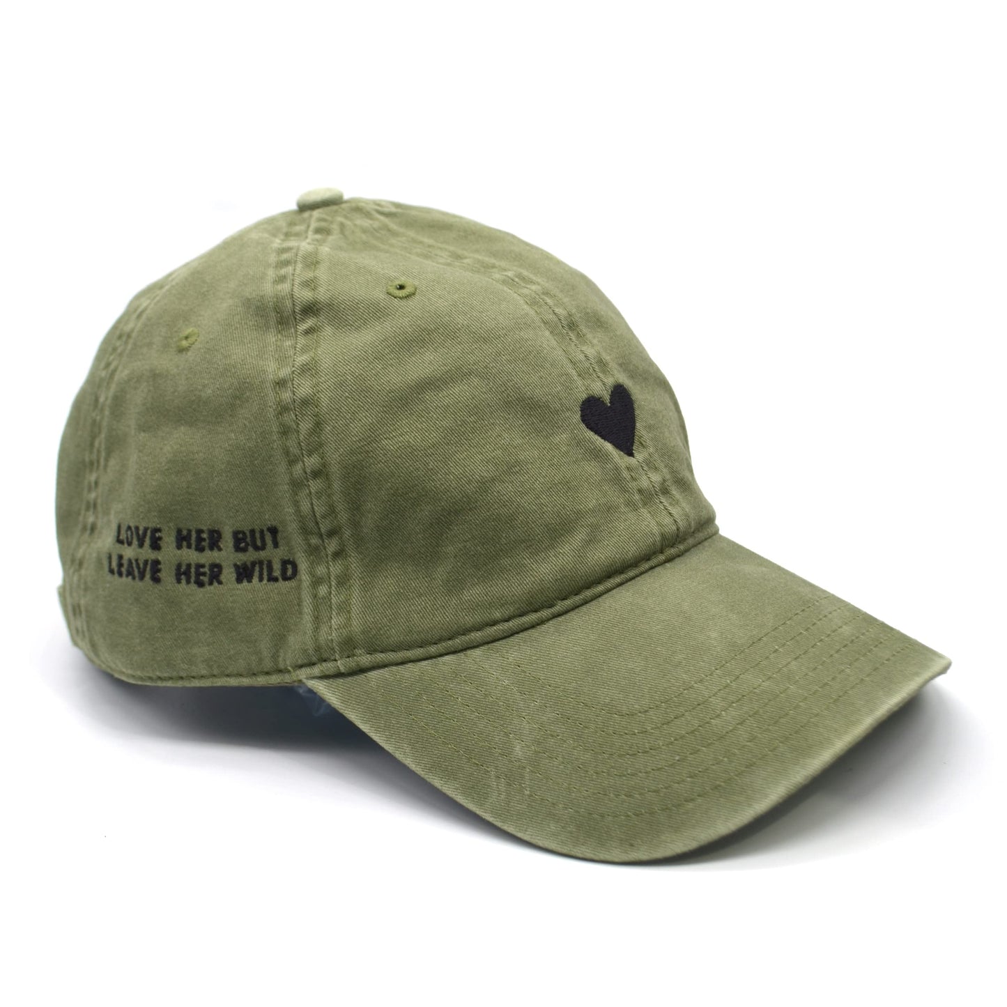 Atticus Poetry Dad Hat for Women (Heart Green) and Cuffed Beanie for Women (Heart Off-White) - Unisex Fit, One Size