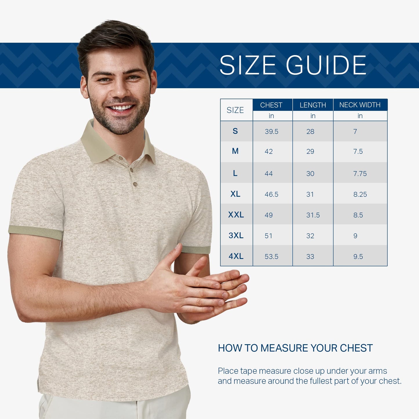 [3 Pack] Mio Marino Golf Polo Shirts for Men - Dry Fit - Ultra-Light Fabric - Khaki,Salmon Red,Red - Small