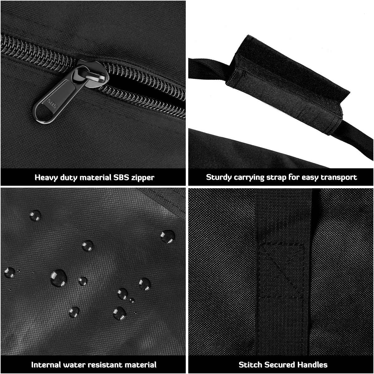 INFANZIA 2PCS 24x12x12 inches Sports Duffle Bag, Large Travel Duffel Tote Bag with Trolley Sleeve, Water Resistant Durable Zipper Weekender Overnight Luggage Bag for Men