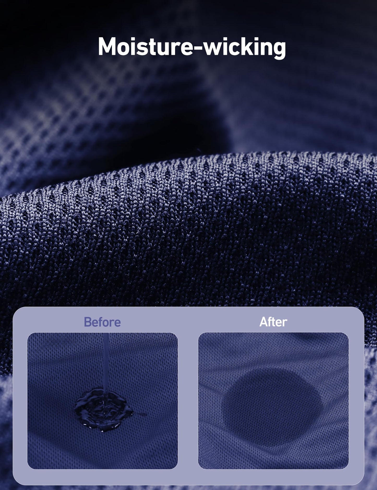 AstroAI Ski Mask Balaclava Face Mask-UV Protection Dustproof Windproof Face Cover for Men Skiing, Snowboarding, Blue