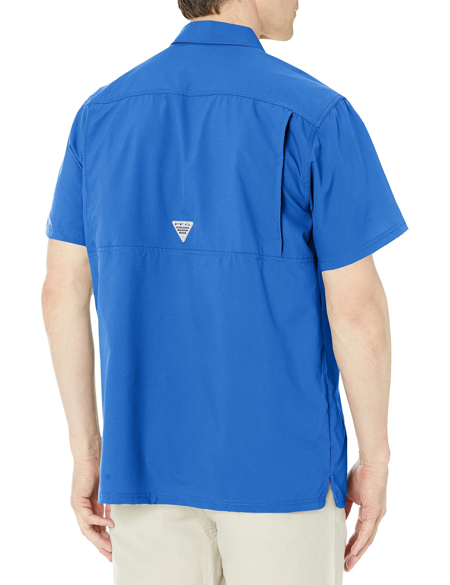 Columbia Men's Big and Tall Slack Tide Camp Shirt, Vivid Blue, 3X