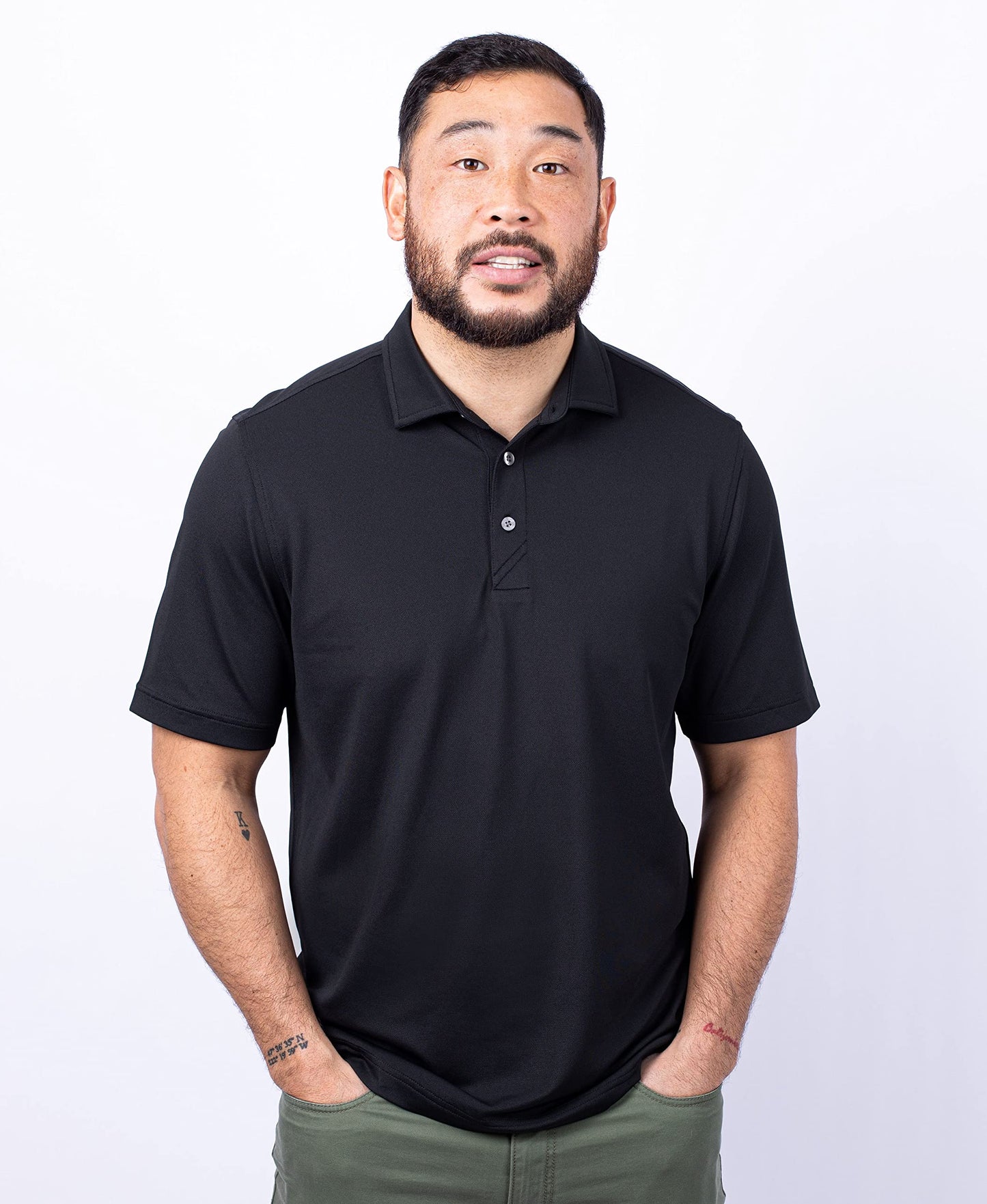 Cutter & Buck Men's Short Sleeve Virtue Eco Pique Recycled Polo Shirt, Tour Blue, XXL