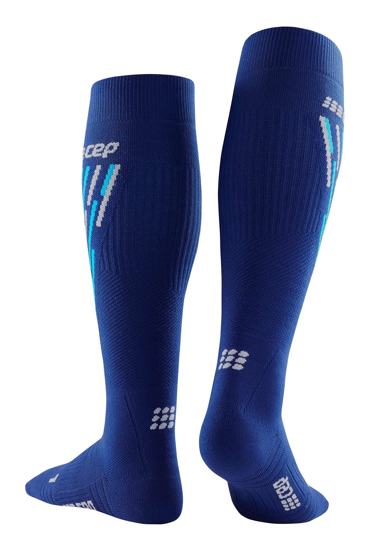 CEP Ski Thermo Socks, Blue/Azure, Men III
