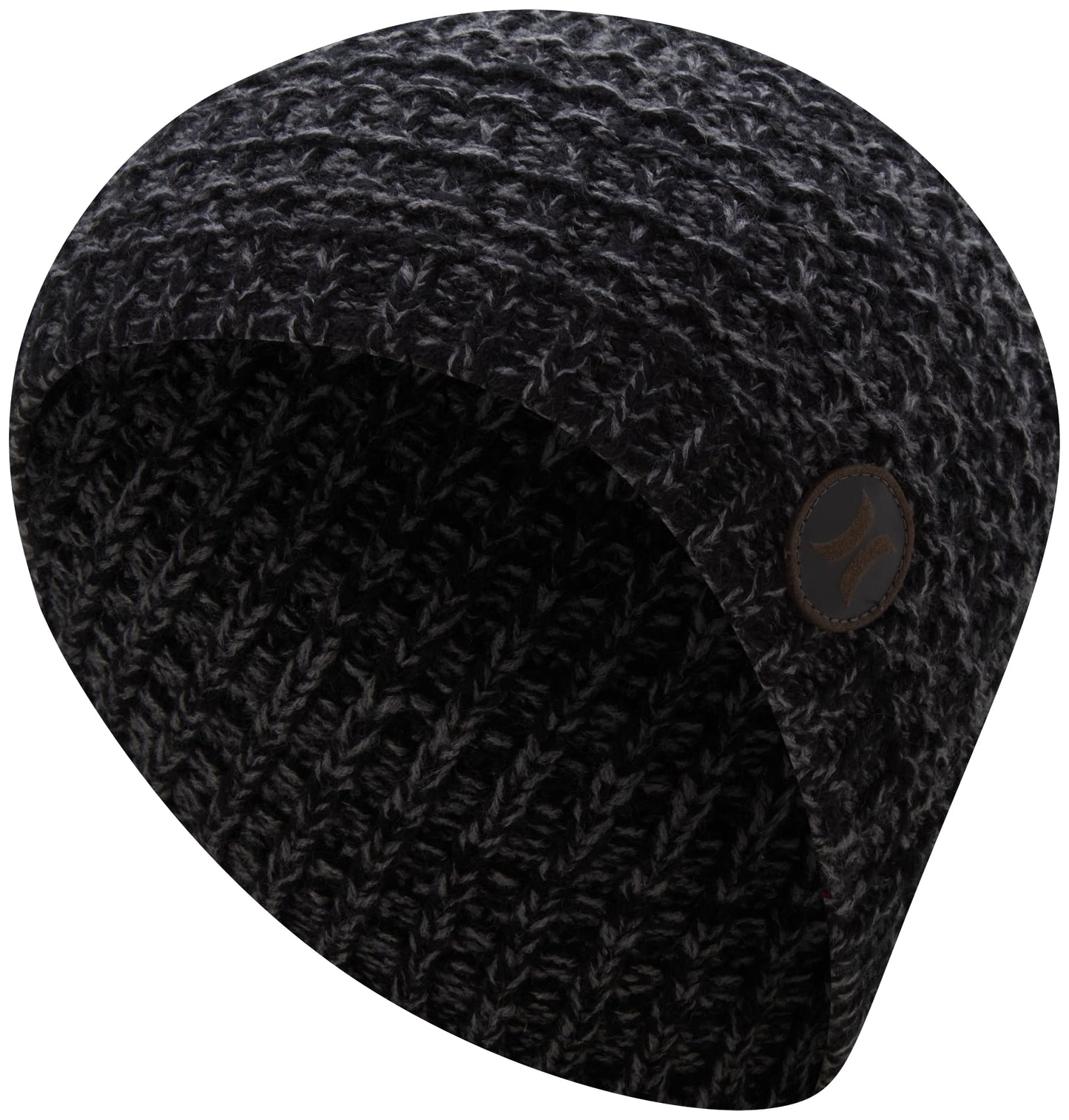 Hurley Men's Winter Hat - Loose Knit Marled Beanie, Black