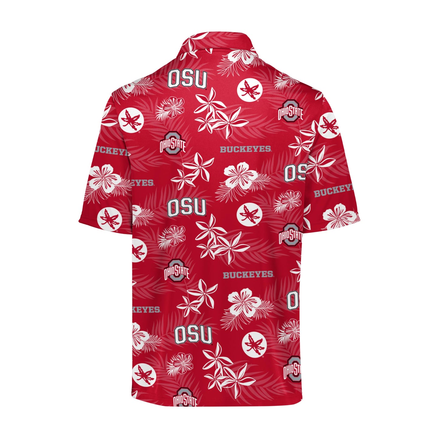 Holloway Ohio State Men's Floral Logo Polo XS