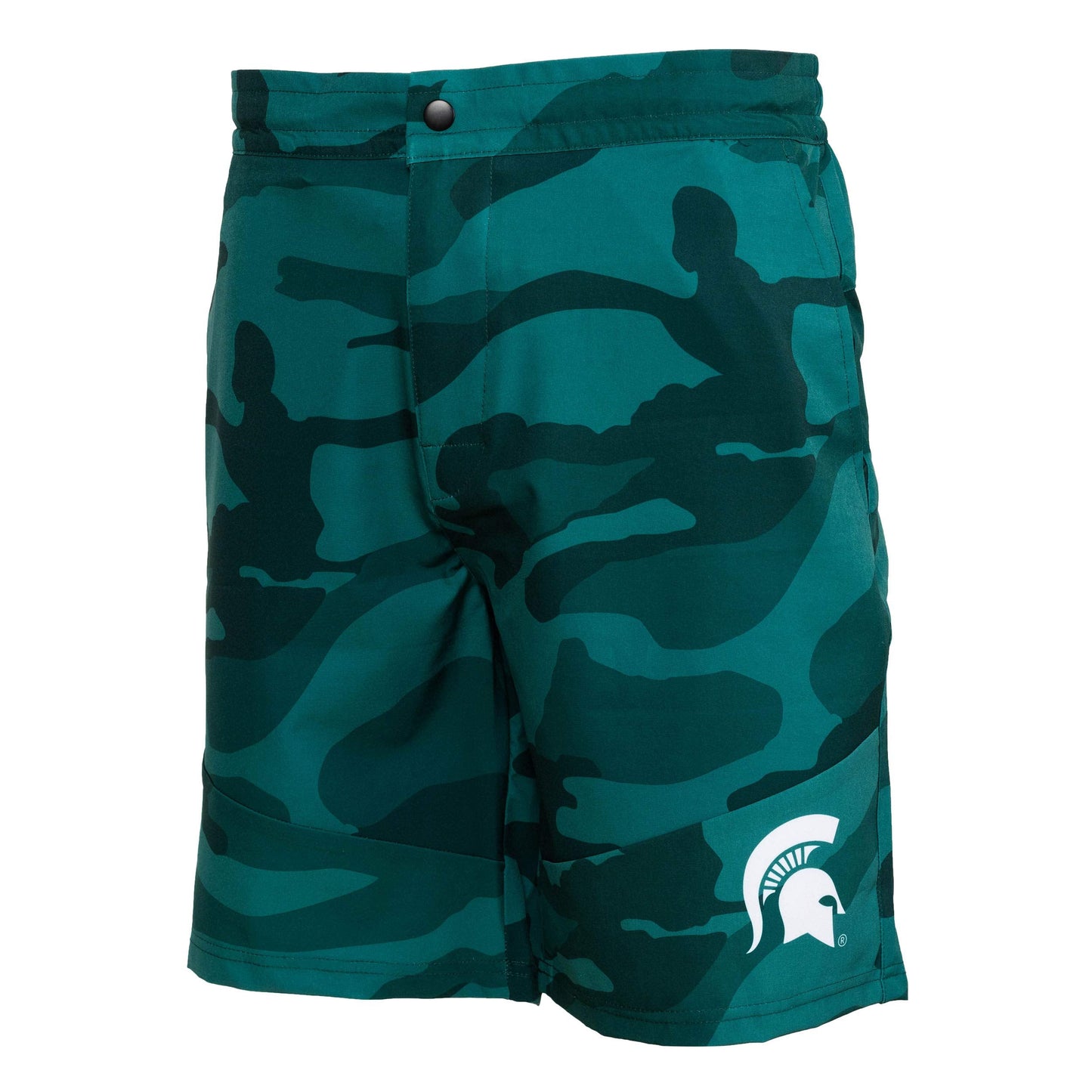 FOCO Michigan State Spartans NCAA Mens Nightcap Camo Walking Shorts - S