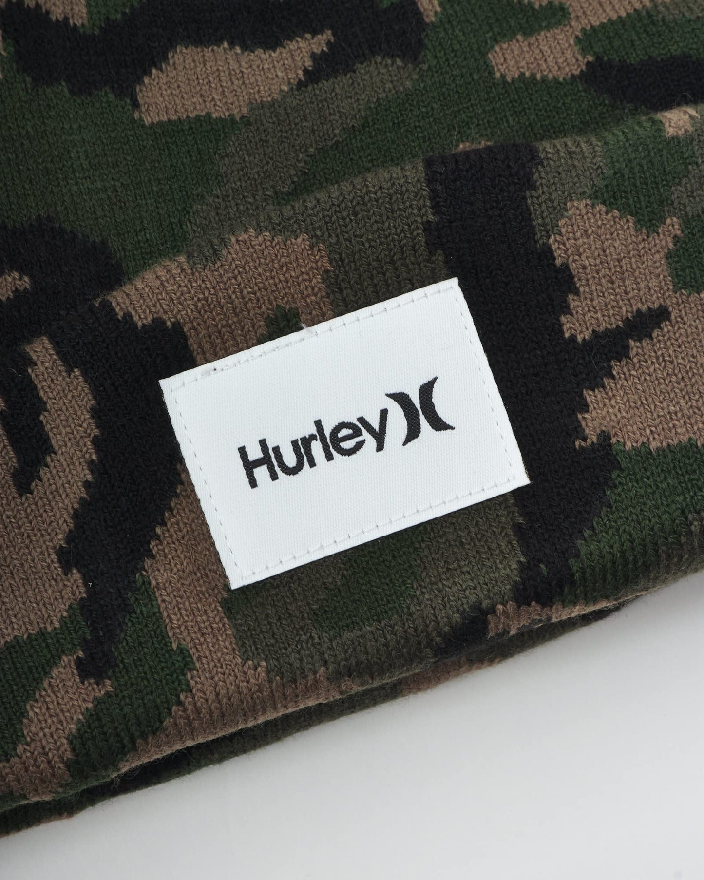Hurley Men's Beanie, Camo, One Size
