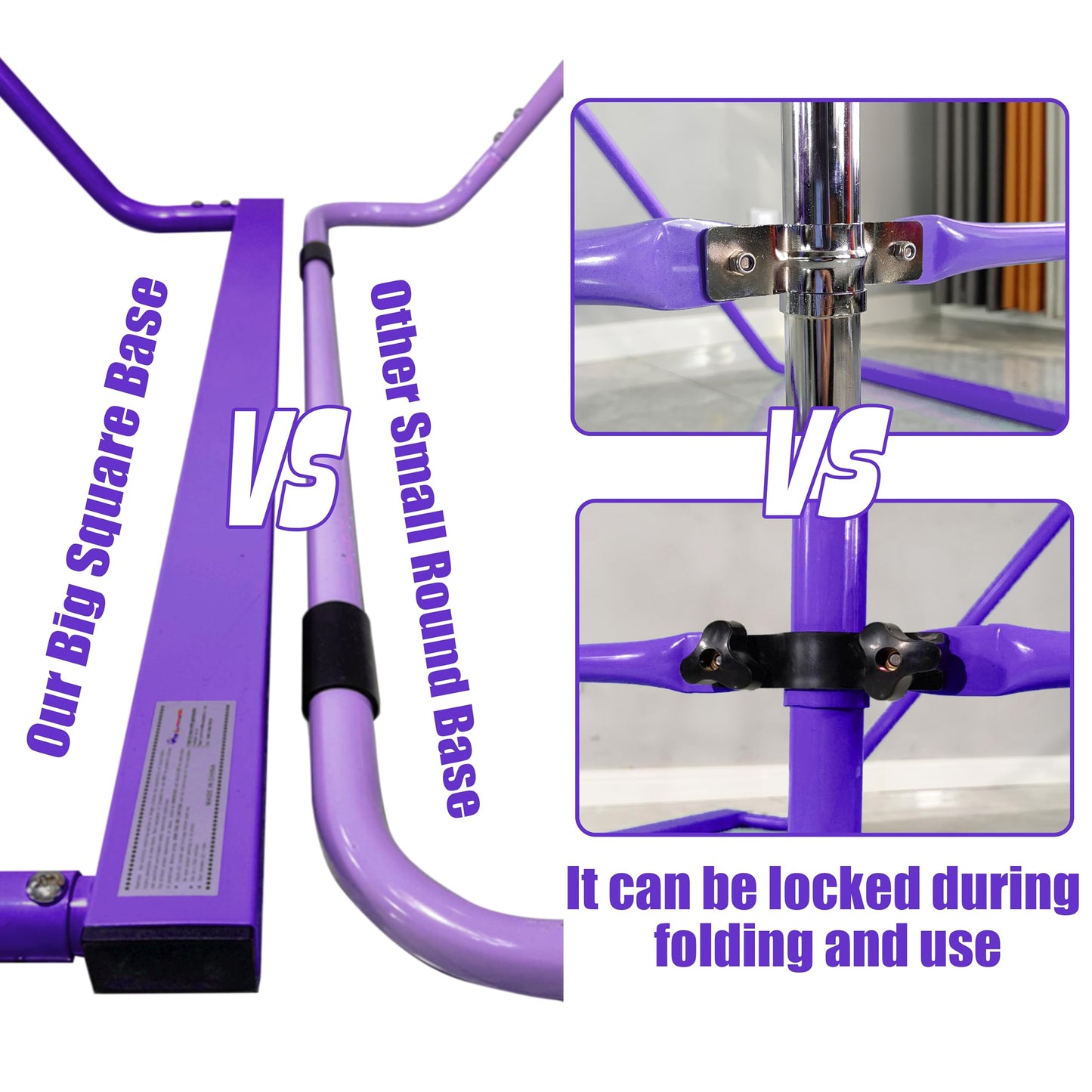 PreGymnastic Updated Folding Gymnastics Bar with Rings, Foldable Kip Bar with Sturdier Base, Gymnasitc Training Bar for Kids Ages 3-10, Gymnastic Horizontal Bars, Home Gym Equipment for Boys Girls