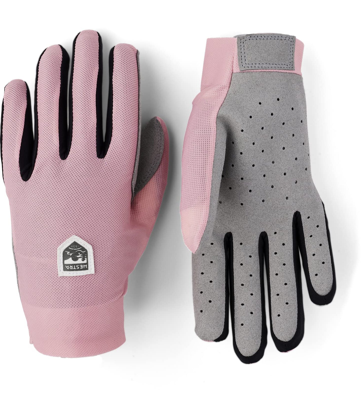 Hestra Unisex Ventair Long Full 5-Finger Glove for Cycling, Walking & Running Outdoors, Pink,7