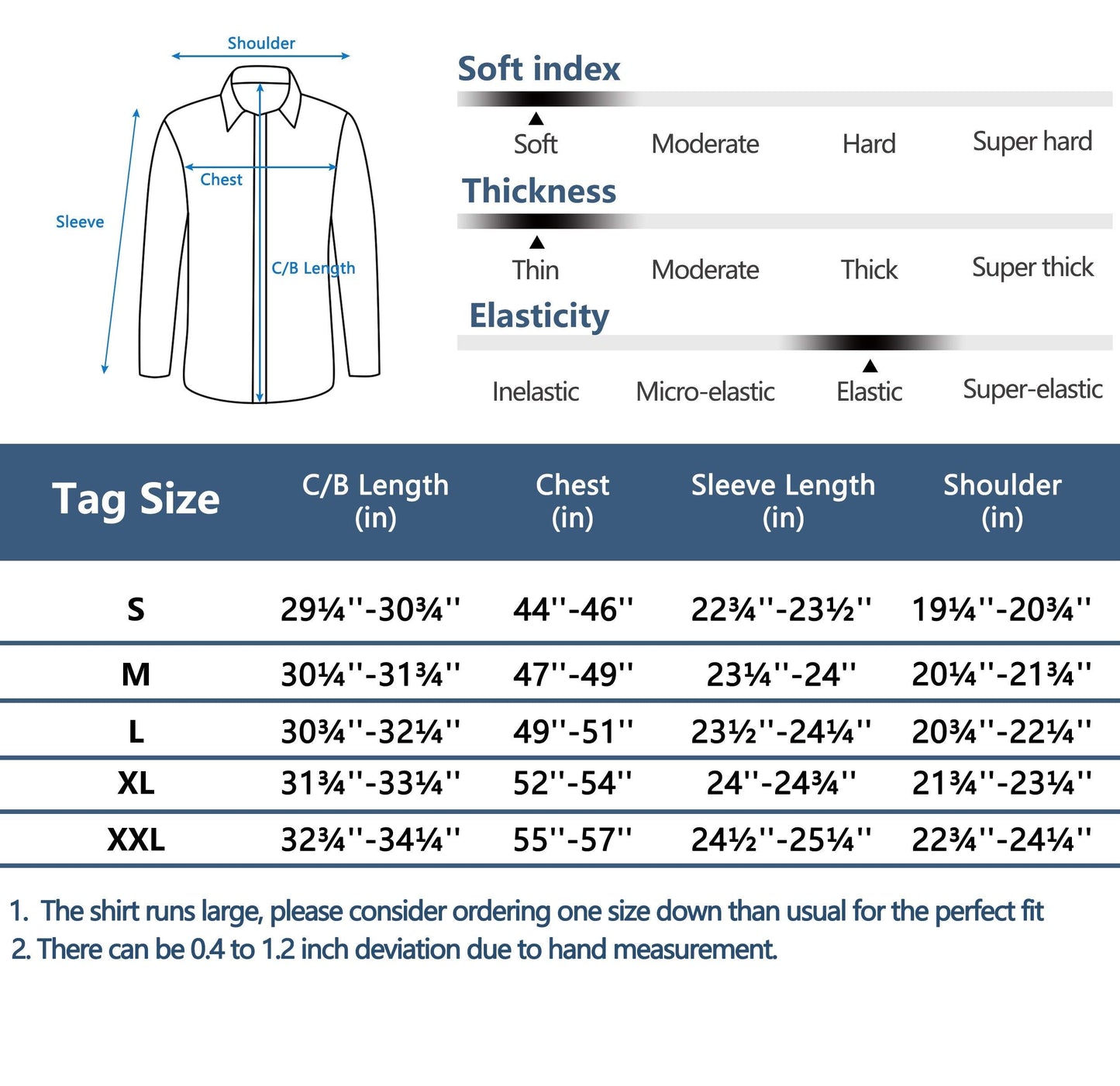 Little Donkey Andy Men's Quick-Dry Stretch Long Sleeve Shirt for Hiking, Travel Sage A1 Size M