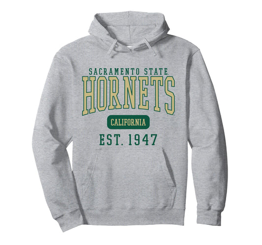 Sacramento State CSUS Hornets Est. Date Pullover Hoodie