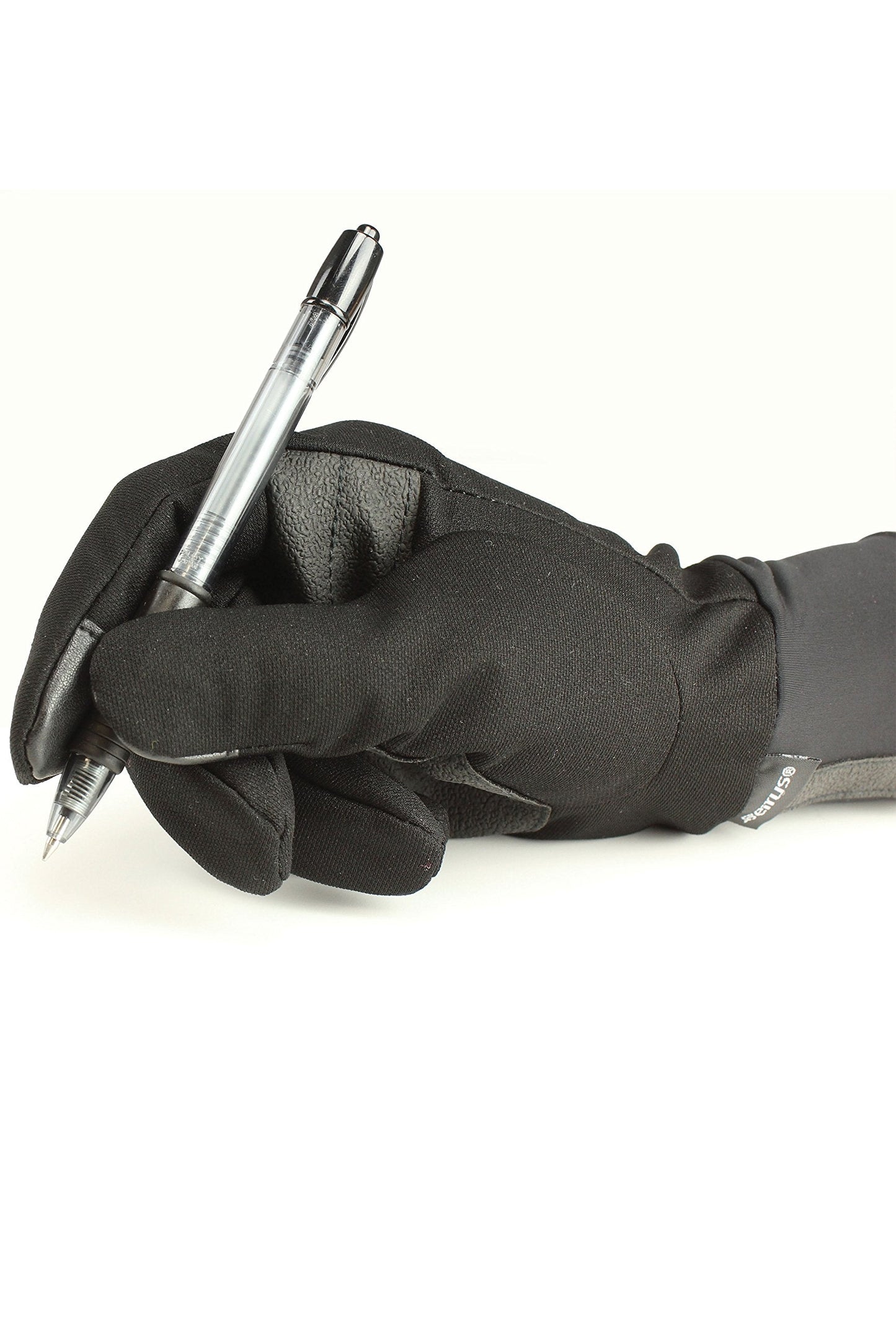 Seirus Innovation Men's Hyperlite All Weather Polartec Glove with Sound Touch Technology, Black, Small/Medium