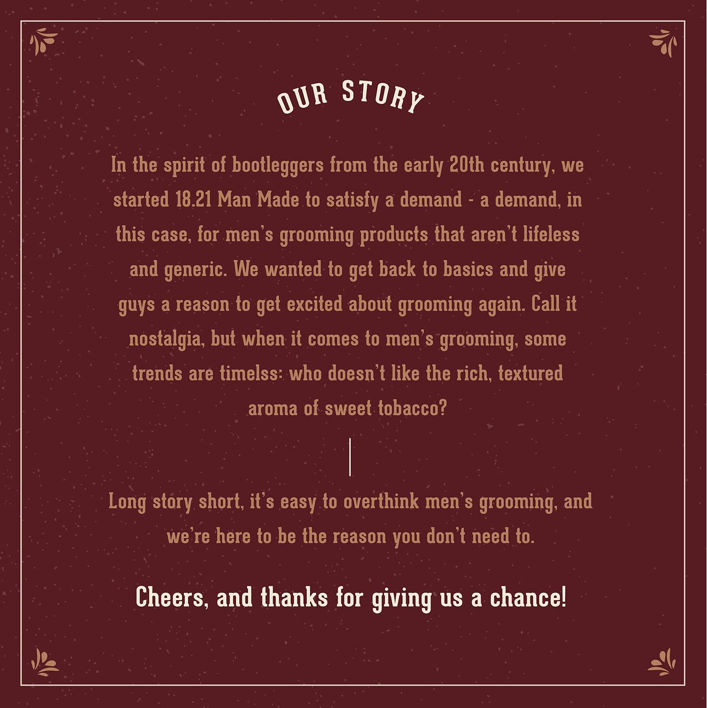 18.21 Man Made Man Made Wash - Sweet Tobacco Men 32 oz