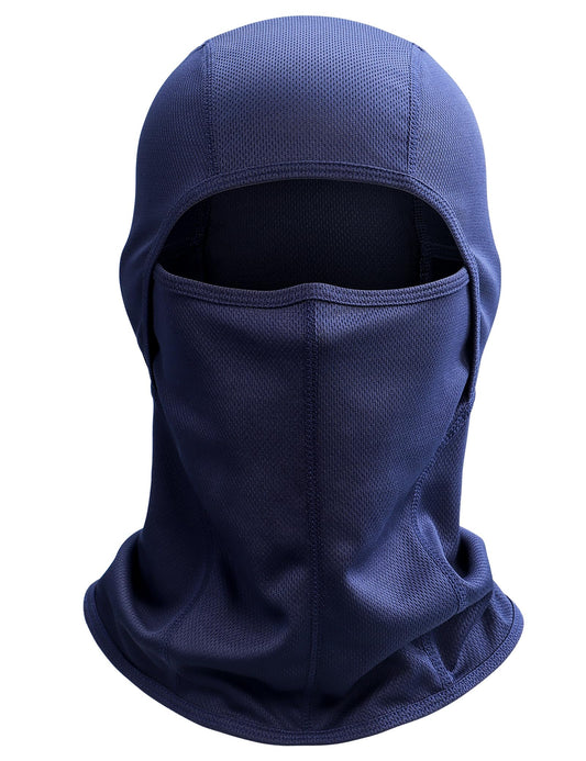 AstroAI Ski Mask Balaclava Face Mask-UV Protection Dustproof Windproof Face Cover for Men Skiing, Snowboarding, Blue
