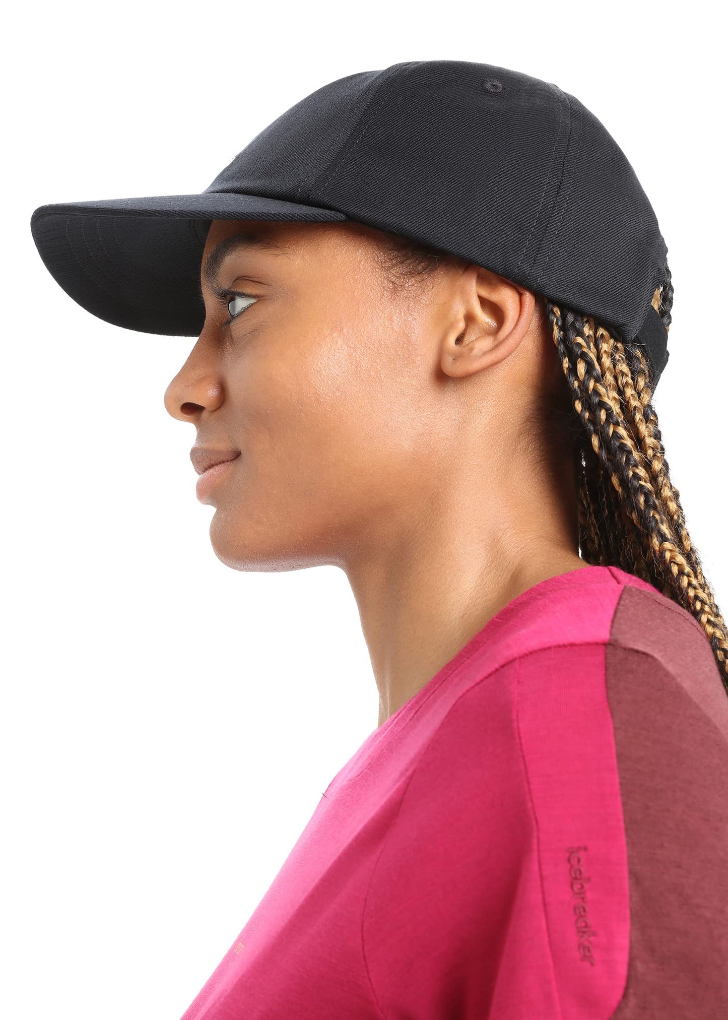 Ice Breaker Merino Unisex 6 Panel Hat Black