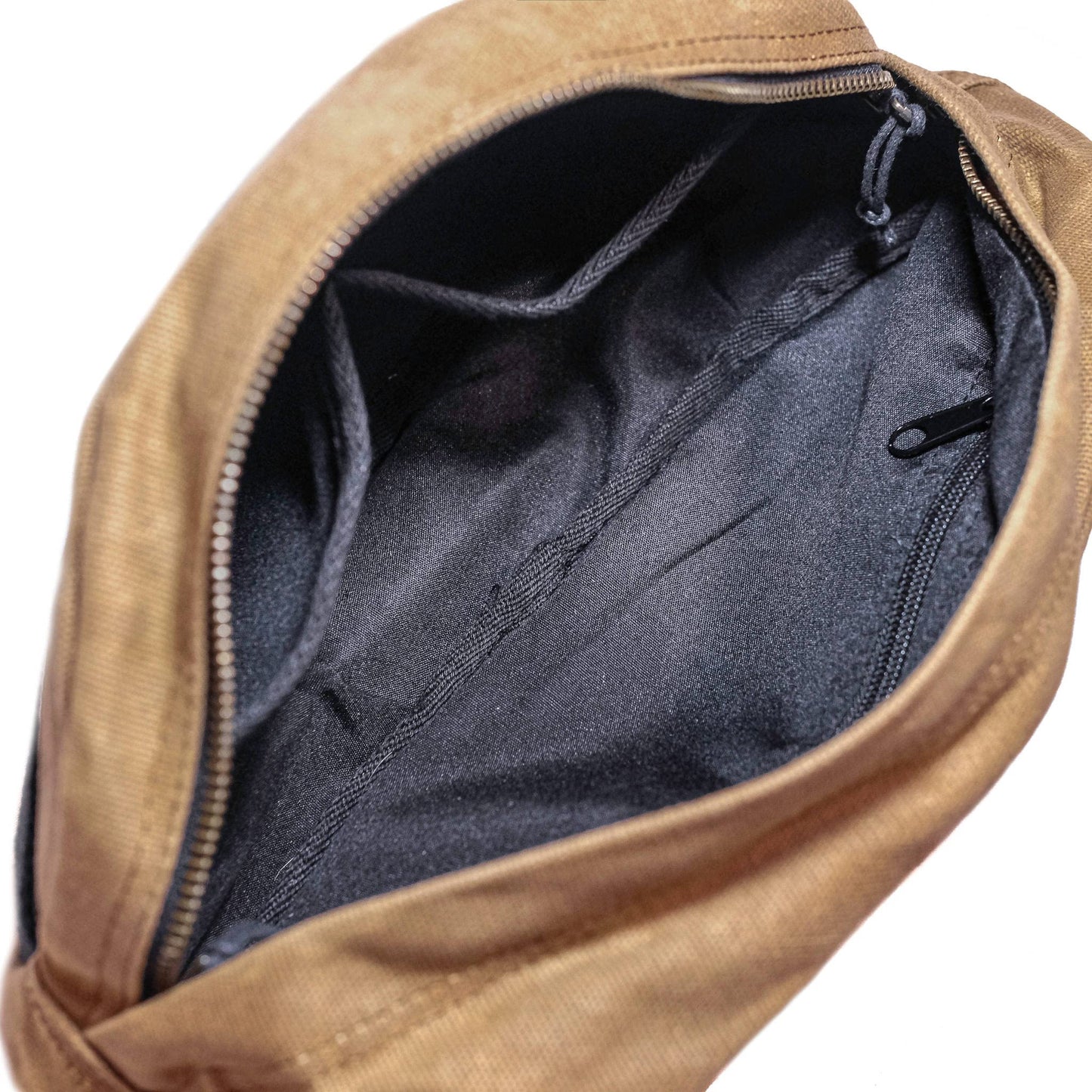 Readywares Waxed Canvas Sling or Waist Pack, Outdoor Sport Hiking Travel Belt Bag, Unisex Men and Women