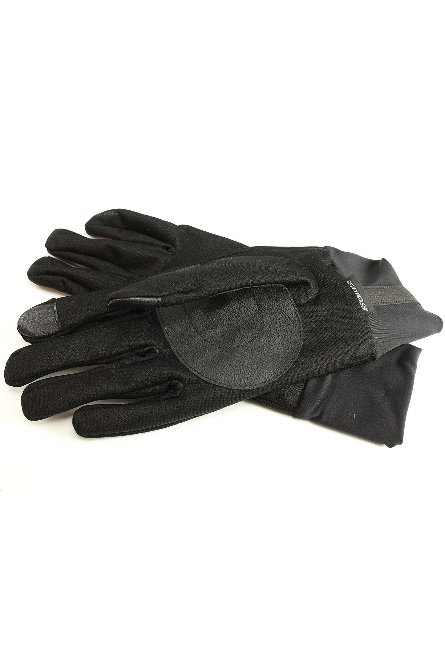 Seirus Innovation Men's Hyperlite All Weather Polartec Glove with Sound Touch Technology, Black, Small/Medium