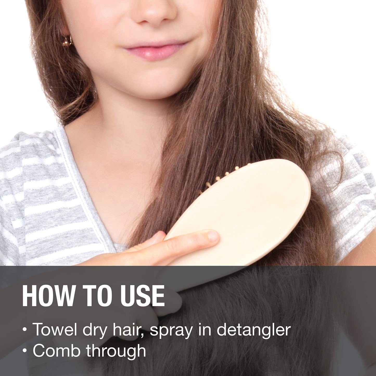 GREAT CLIPS Solutions Kid's Afraid Knot Detangler, 8oz | Light Detangling Spray for Children | Protects & Moisturizes Hair | Recommended for Ages 4-10