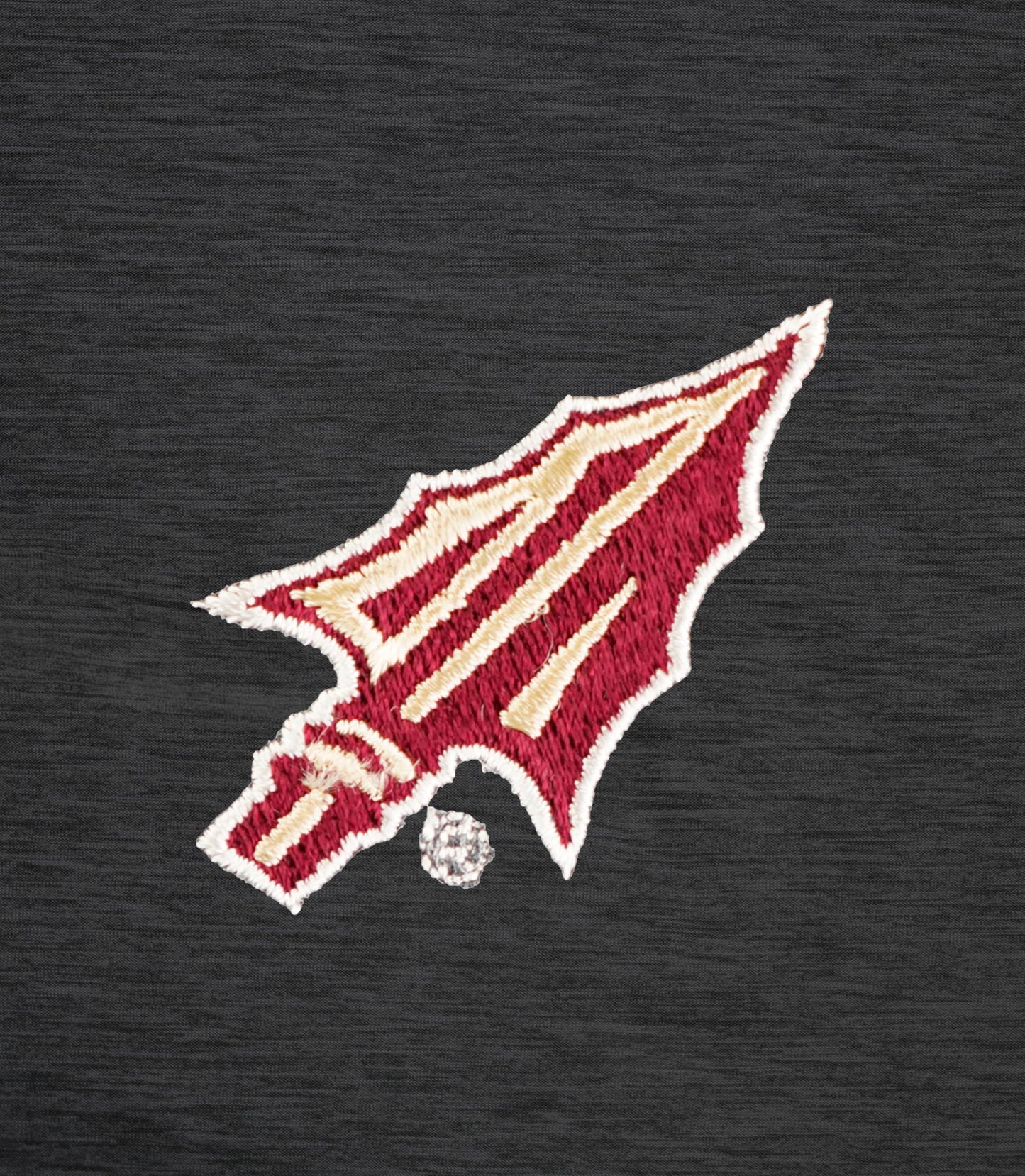 Vantage Apparel Men's Collegiate Premium Lightweight Stretchy Gray 1/4 Zip Pullover, Florida State Seminoles, Dark Gray, Medium