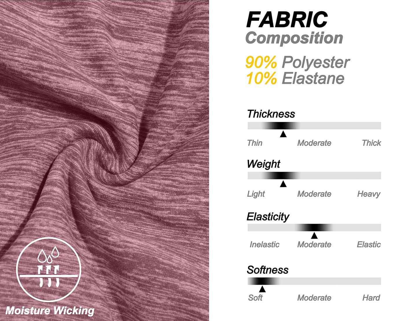 Dasawamedh Men's Running Sport Track Jacket Full Zip Workout Athletic Fitness Jackets for Training Dark Red Heather M