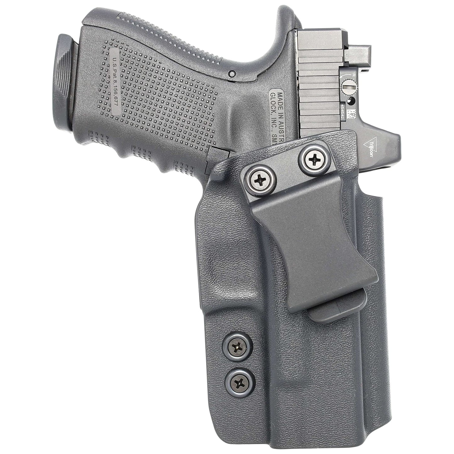 Concealment Express IWB Holster fits S&W M&P M2.0 3.6in | RH | BLK KYDEX | USA Made | Rounded Gear