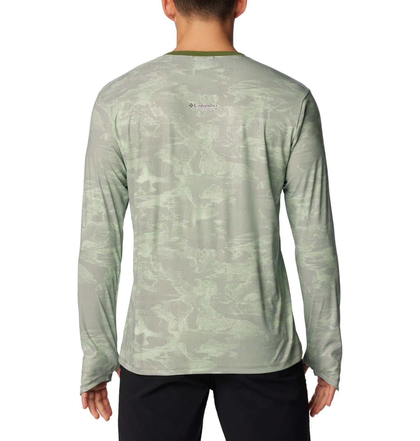 Columbia Men's Summit Valley Sun Deflector Long Sleeve Crew, Canteen Beachwood, XX-Large