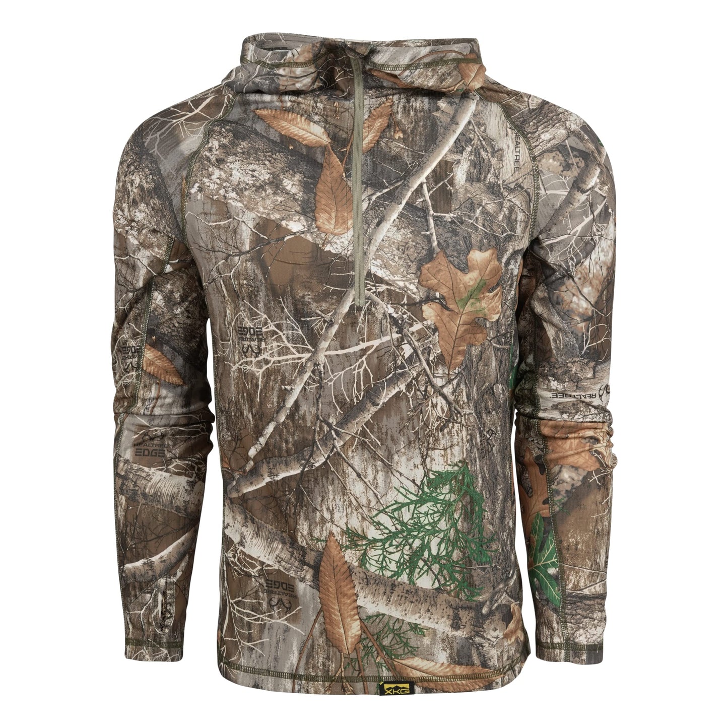 King's Camo Men's XKG Elevation Hoodie, Realtree Edge, Medium