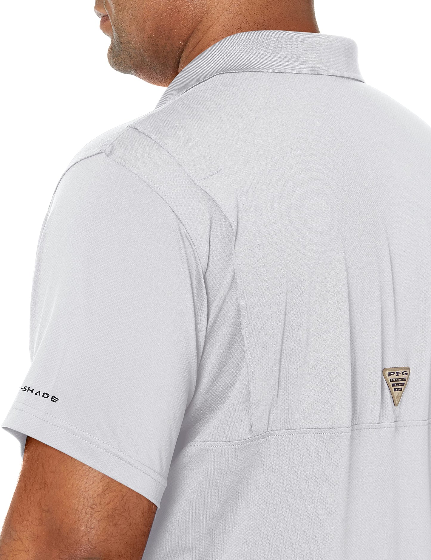 Columbia Men's PFG Skiff Cast Polo Shirt, Breathable, UV Protection