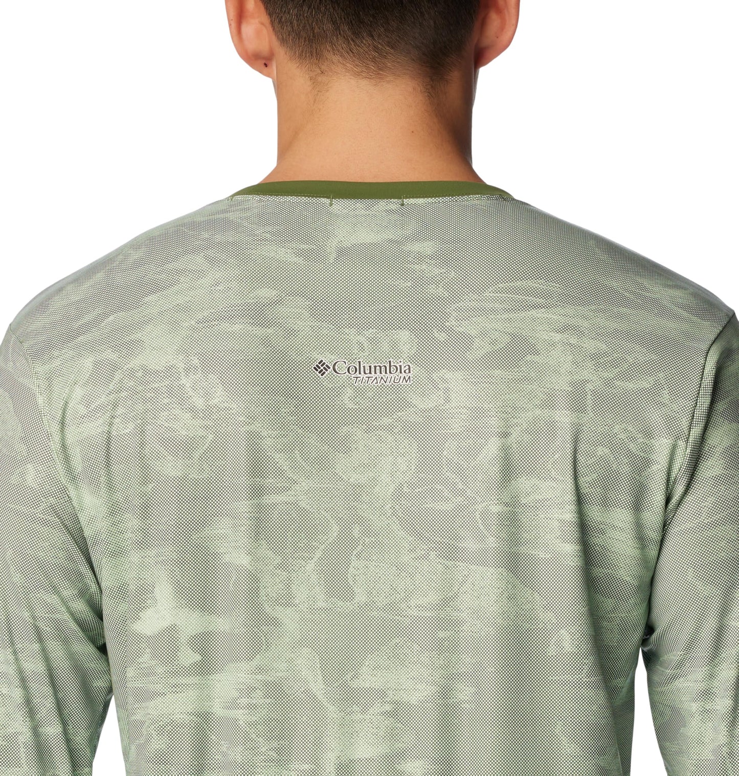 Columbia Men's Summit Valley Sun Deflector Long Sleeve Crew, Canteen Beachwood, XX-Large