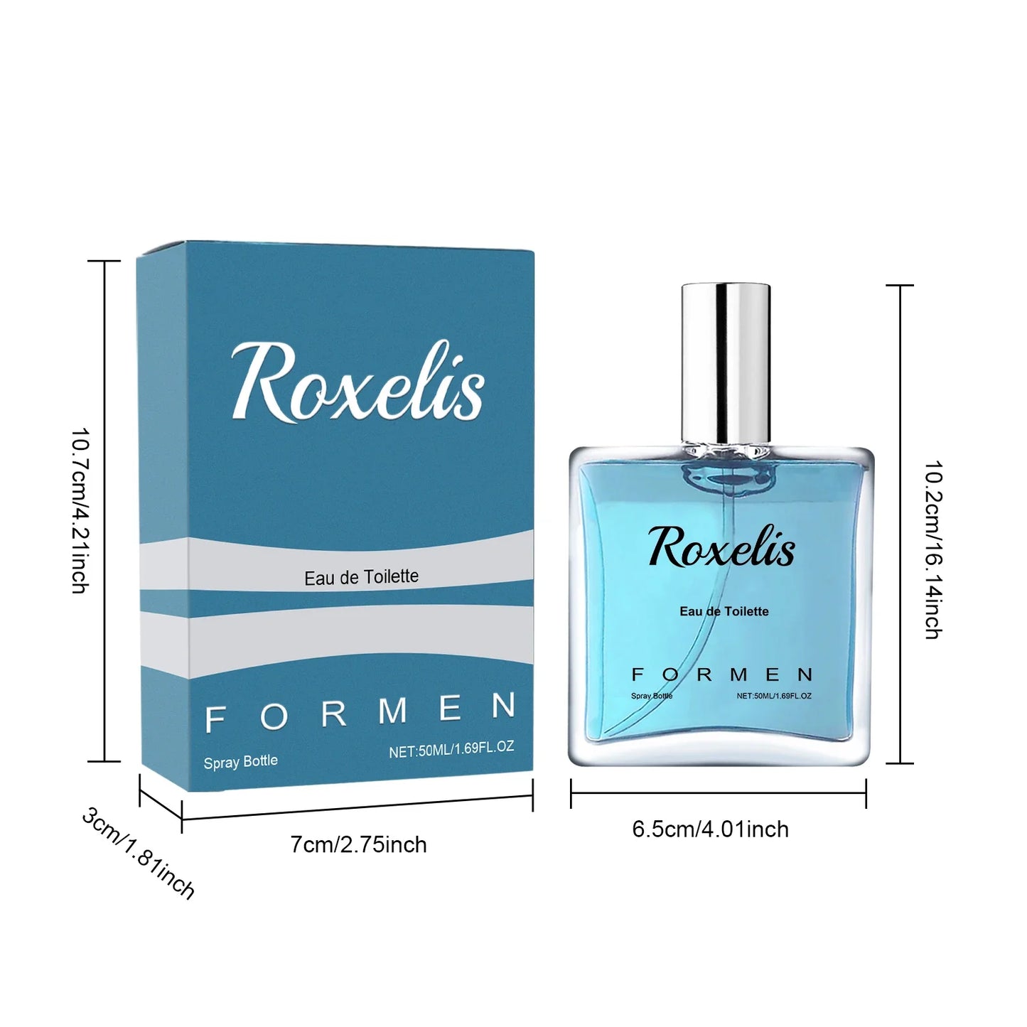 Roxelis Pheromone Light Perfume Spray For Men Lasting Fragrance Scent Of Fresh Natural Elegant Release Charming Dating Perfume