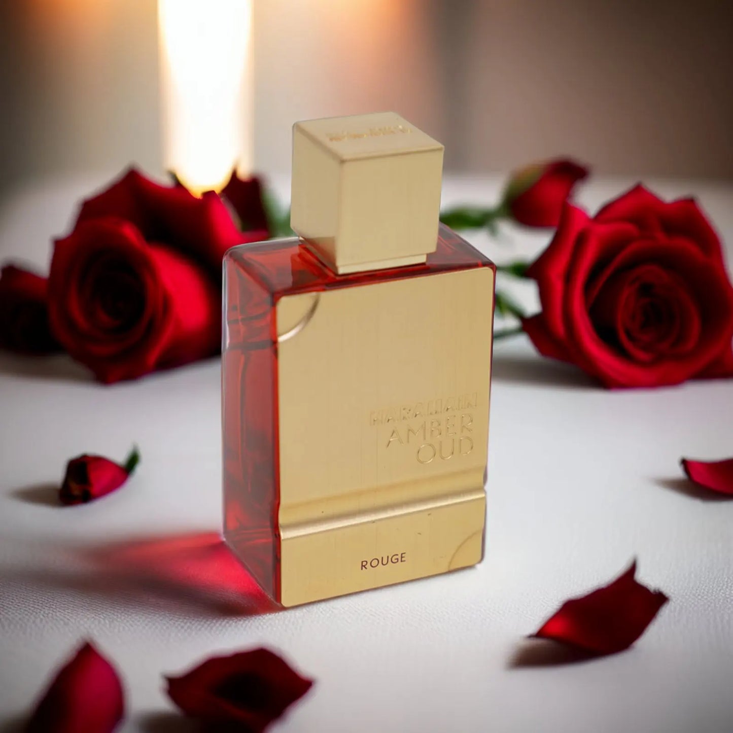 Amber Rouge Cologne 2.0oz/60ml | Al Haramain Unisex EDT Spray | Long-Lasting Scent, Perfect Holiday Gift for Him/Her