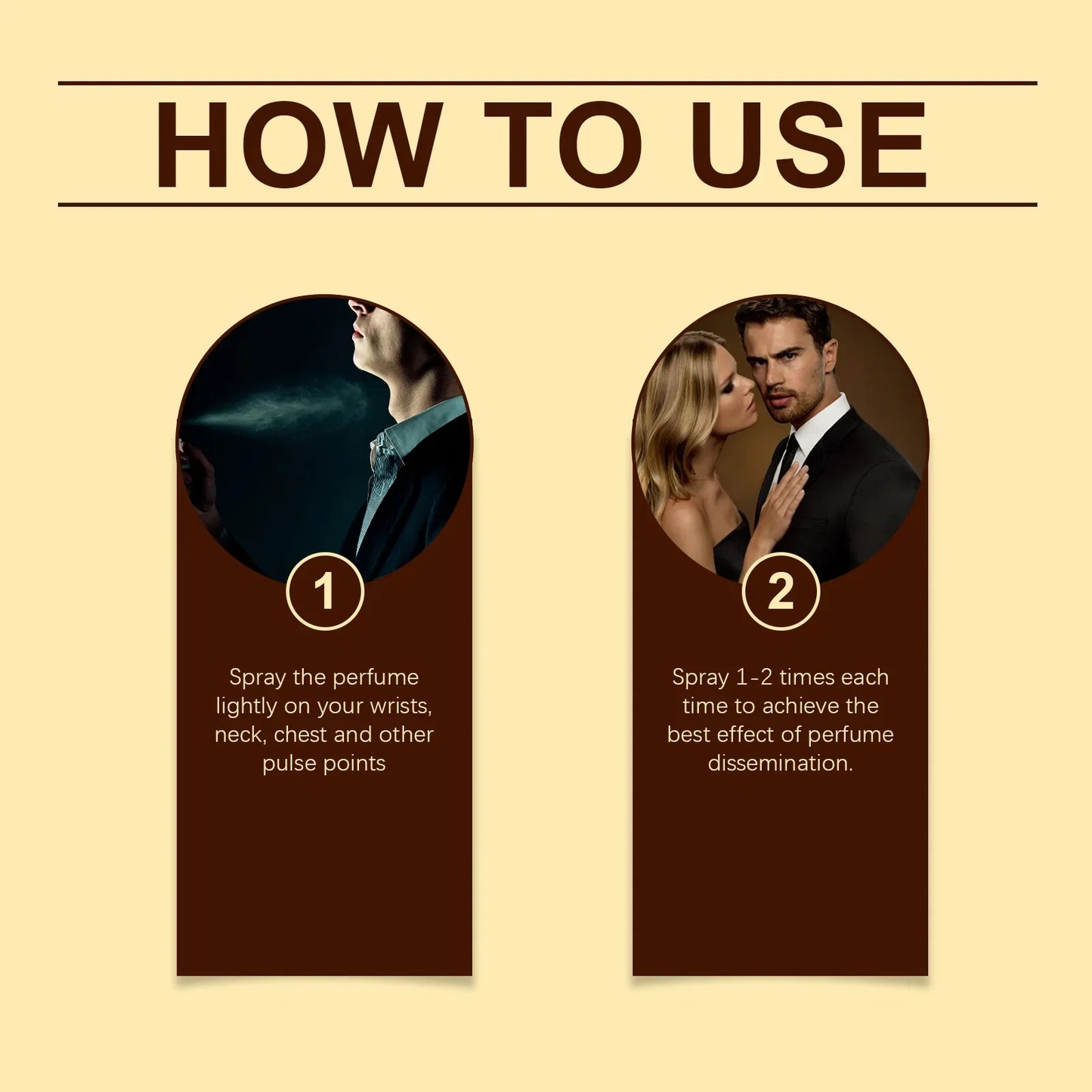 Roxelis 50ml Gentlemen Cologne Pheromone Perfume Dating Flirting Long Lasting Fragrance Release Charming Atmosphere Perfume