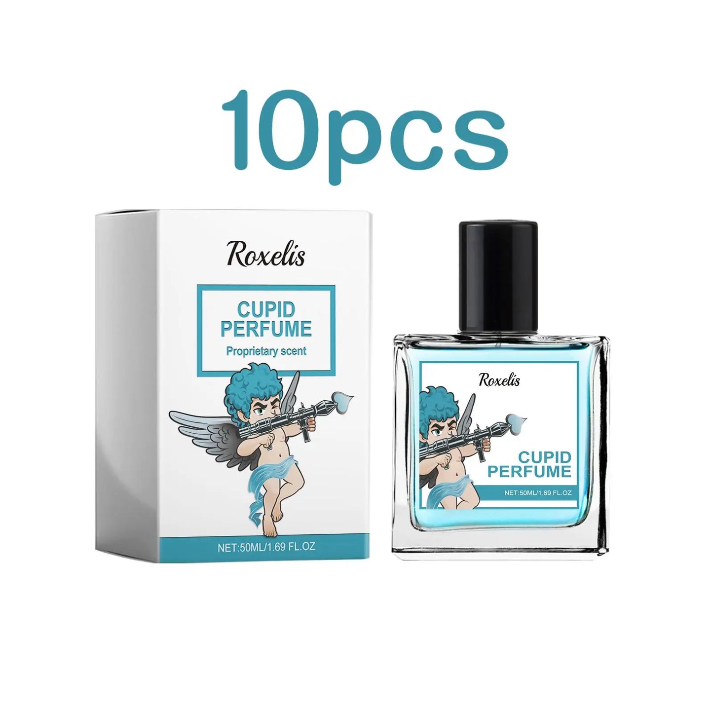 Roxelis 50ml Cupid Glamour Perfume Men Pheromone Fragrance Long Lasting Gentlemen Festival Couple Gifts Cologne Charming Perfume