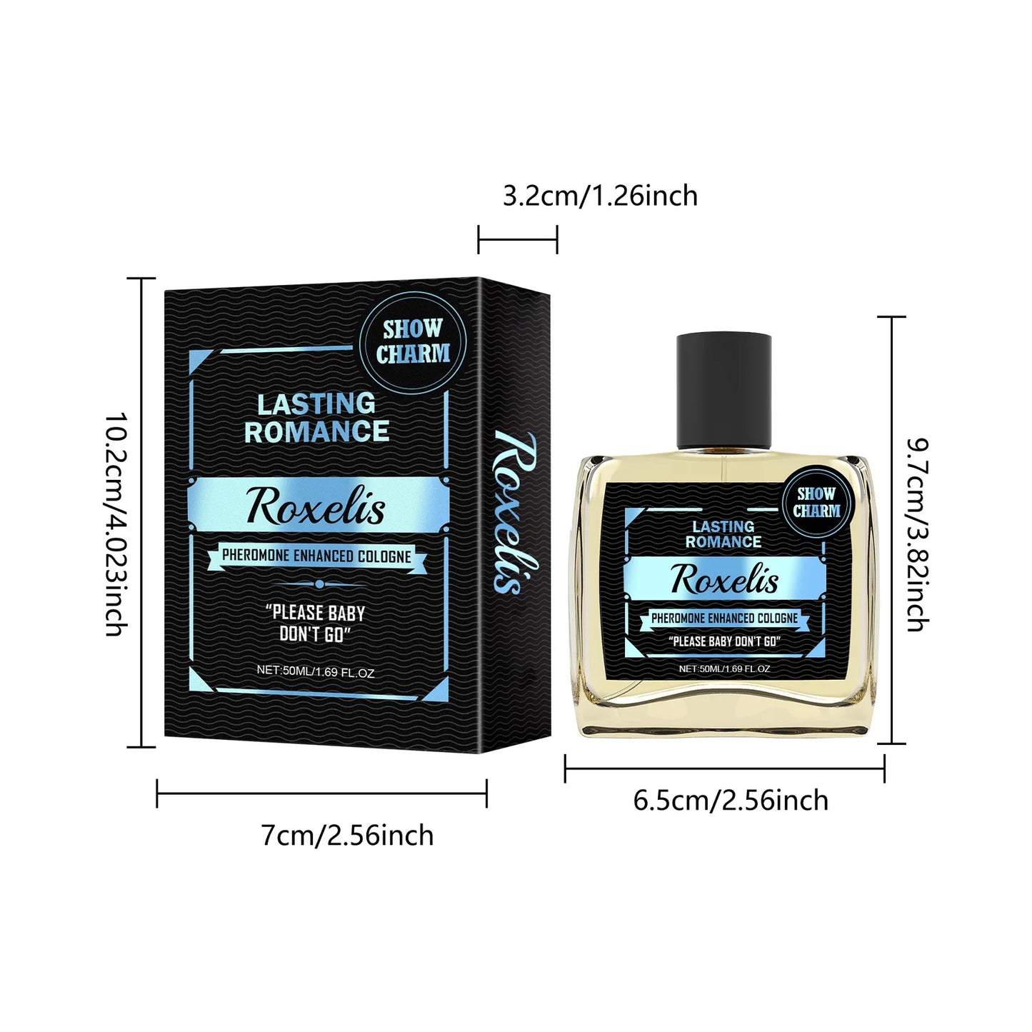 Roxelis 30/50ml Lasting Pheromone Perfume Men Cologne Series Fragrance Business Gentleman Charm Flirting Scent Dating Perfume