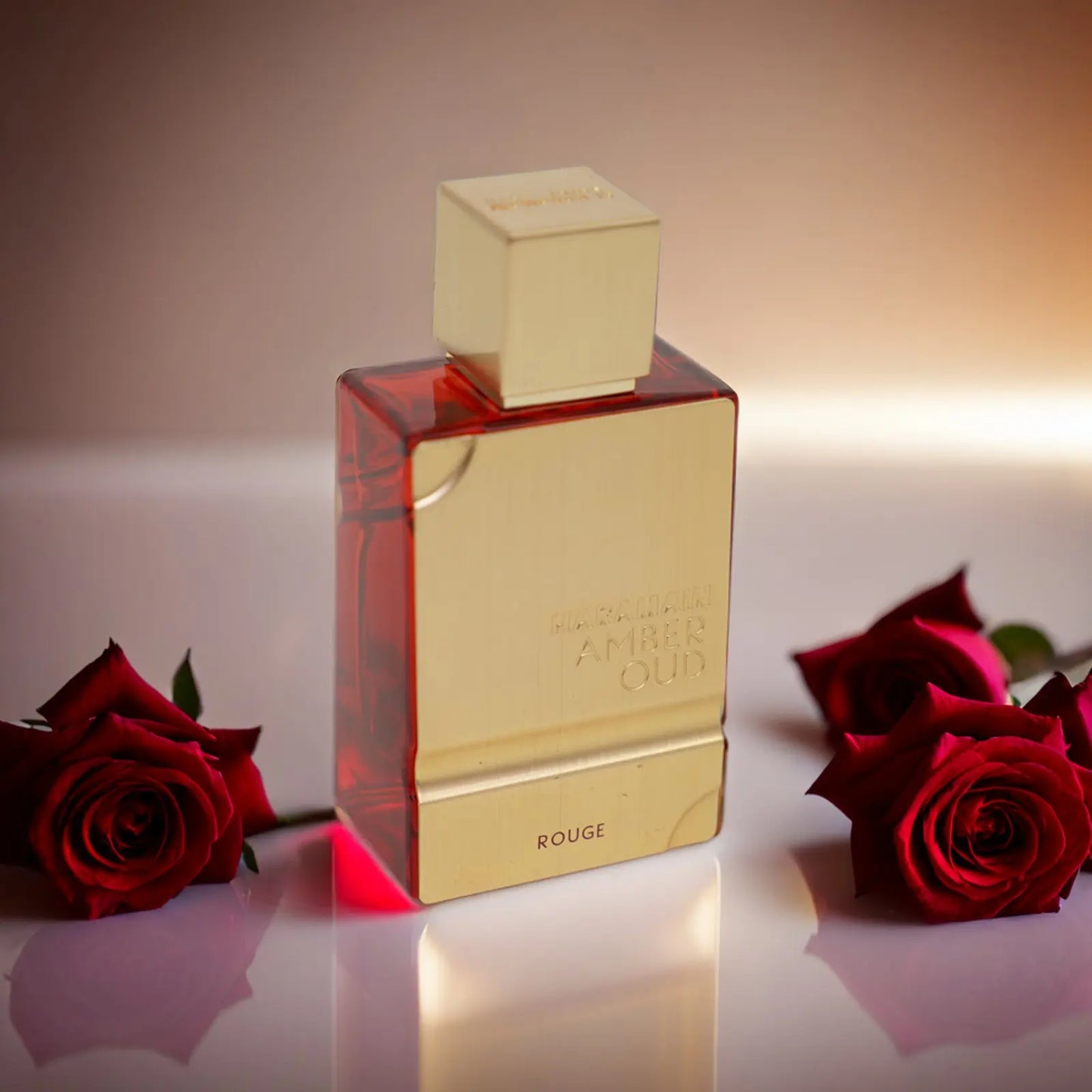 Amber Rouge Cologne 2.0oz/60ml | Al Haramain Unisex EDT Spray | Long-Lasting Scent, Perfect Holiday Gift for Him/Her