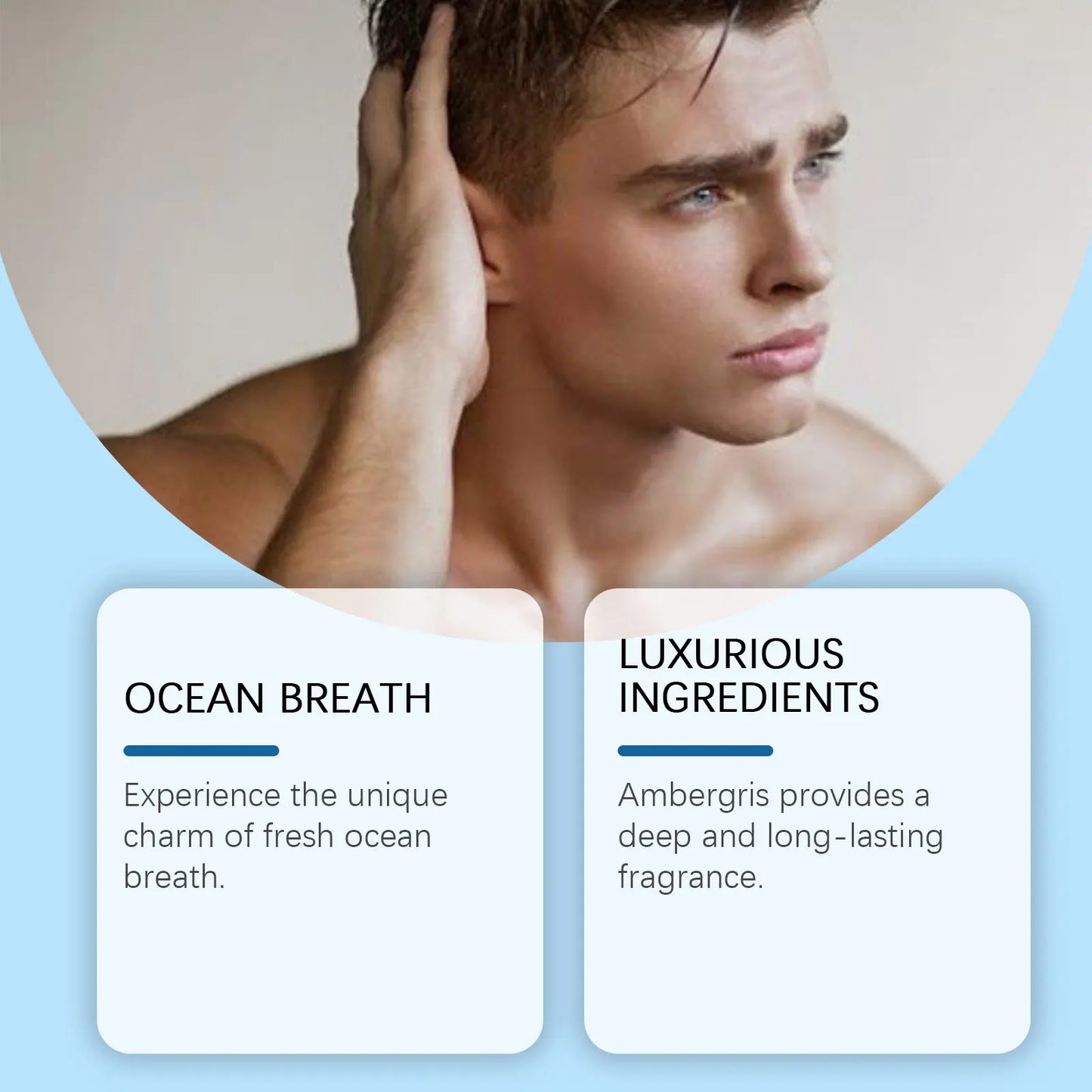 Roxelis Pheromone Light Perfume Spray For Men Lasting Fragrance Scent Of Fresh Natural Elegant Release Charming Dating Perfume